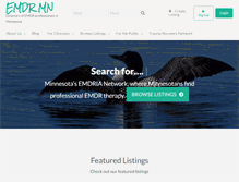 Tablet Screenshot of emdr-mn.com